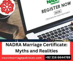 NADRA Marriage Certificate Process